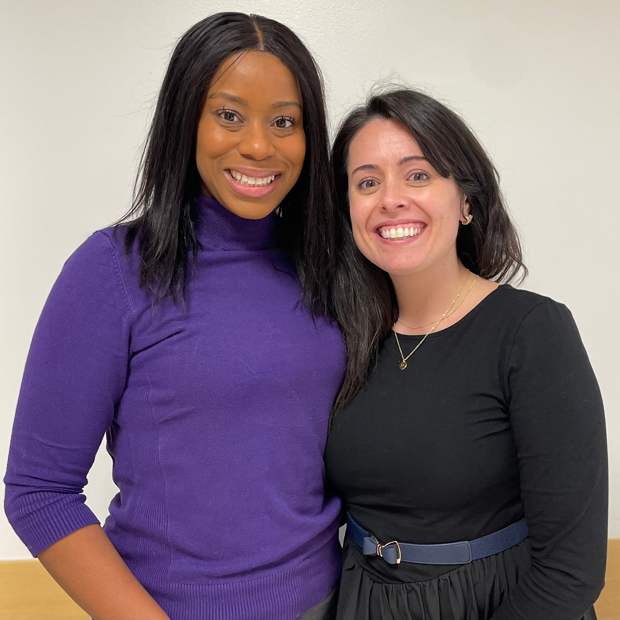 Dejenaba N. Gordon, left, and Robin Miccio